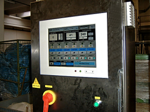 Rotoprint control panel